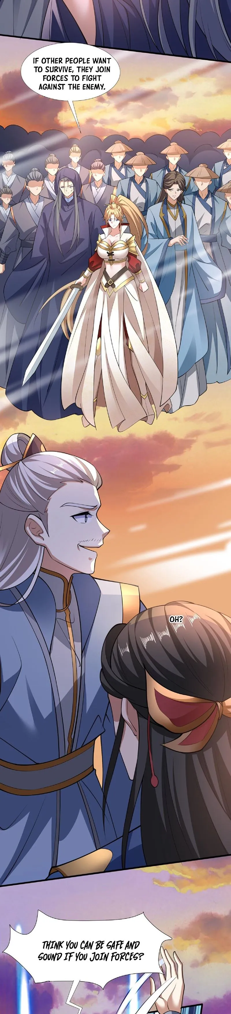 It's Over! Empress’ Husband Is Actually Invincible chapter 124 page 2