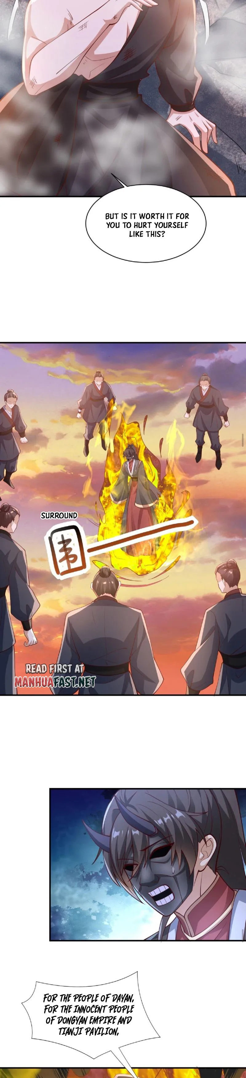 It's Over! Empress’ Husband Is Actually Invincible chapter 129 page 8