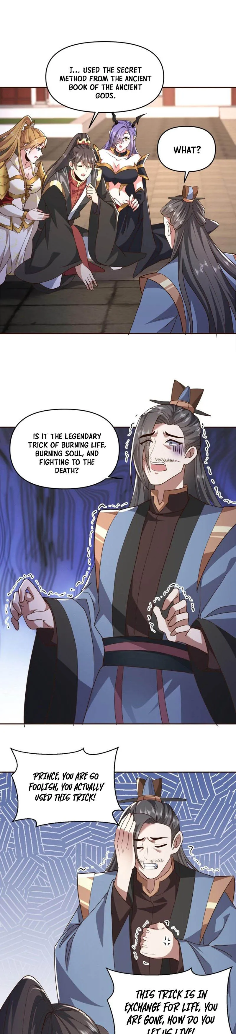 It's Over! Empress’ Husband Is Actually Invincible chapter 132 page 1