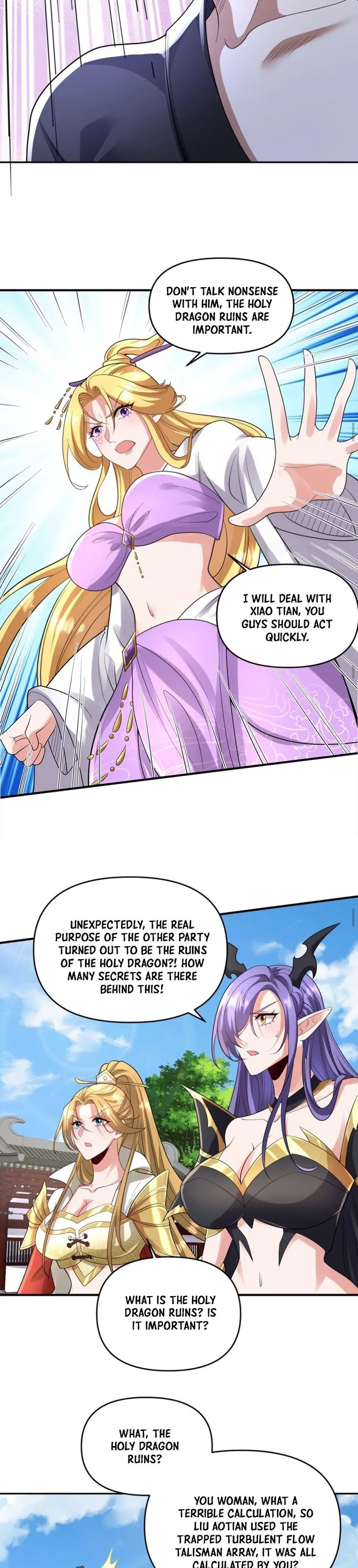 It's Over! Empress’ Husband Is Actually Invincible chapter 133 page 8