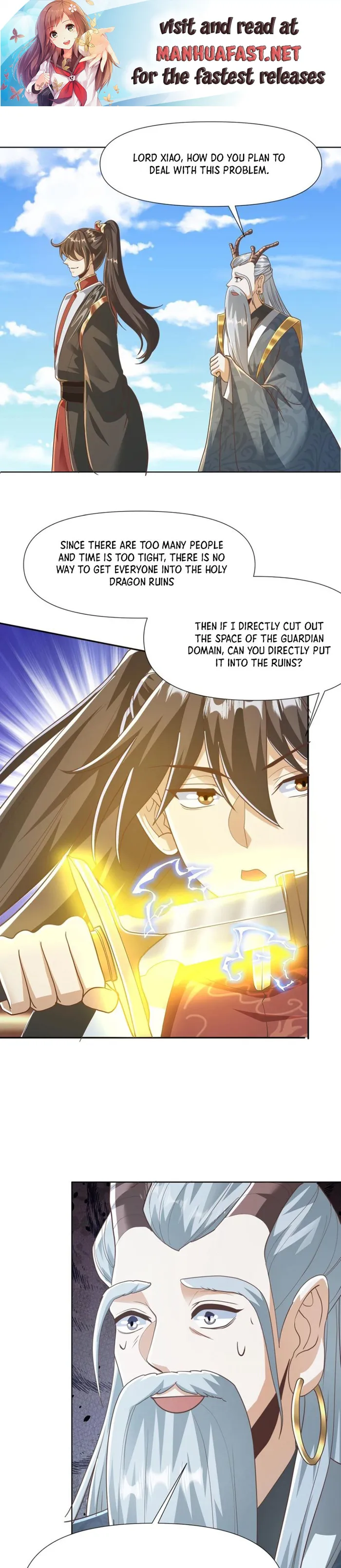 It's Over! Empress’ Husband Is Actually Invincible chapter 147 page 1