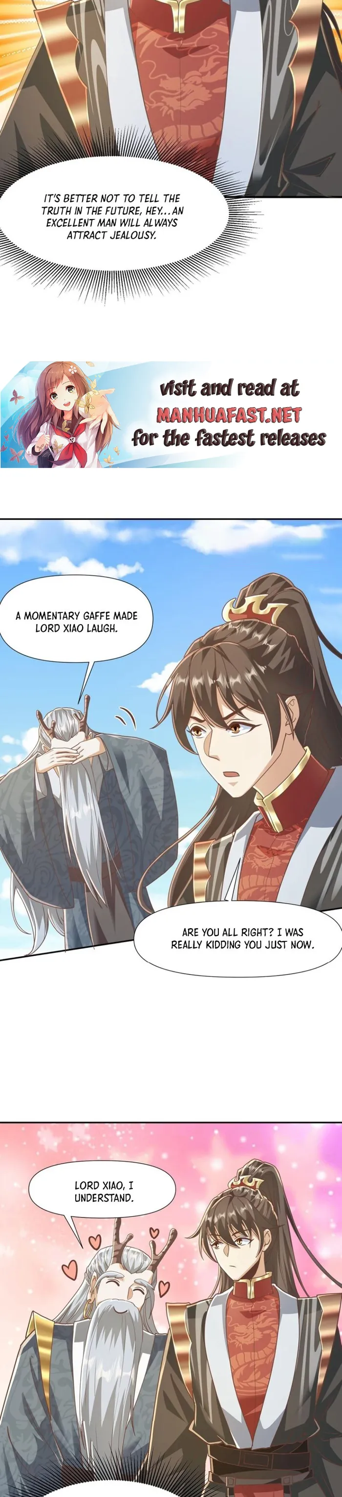 It's Over! Empress’ Husband Is Actually Invincible chapter 147 page 8