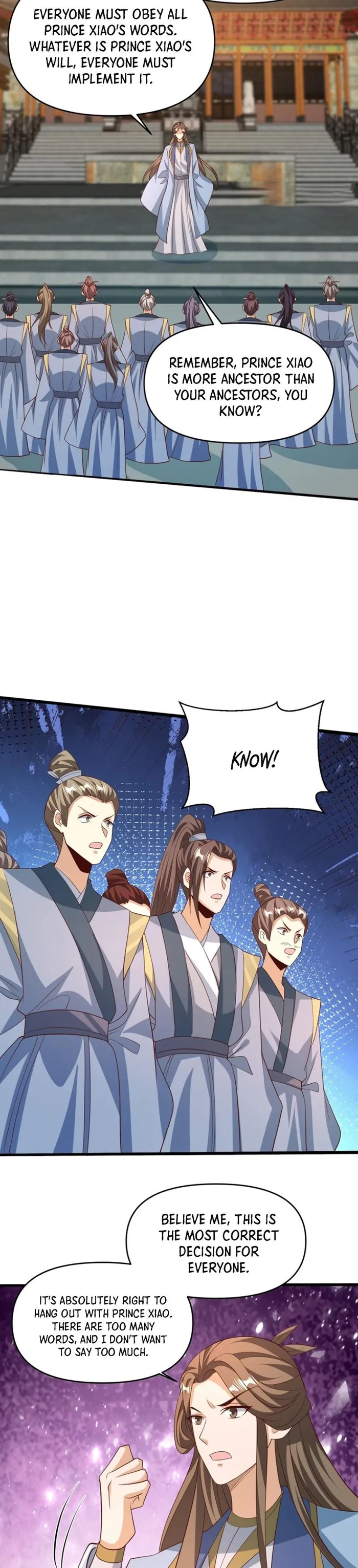 It's Over! Empress’ Husband Is Actually Invincible chapter 150 page 9