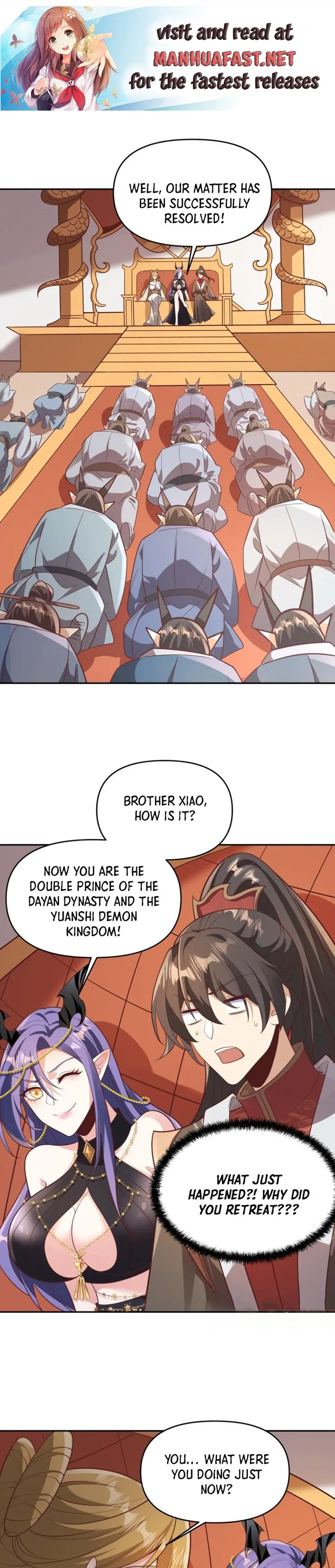 It's Over! Empress’ Husband Is Actually Invincible chapter 153 page 1