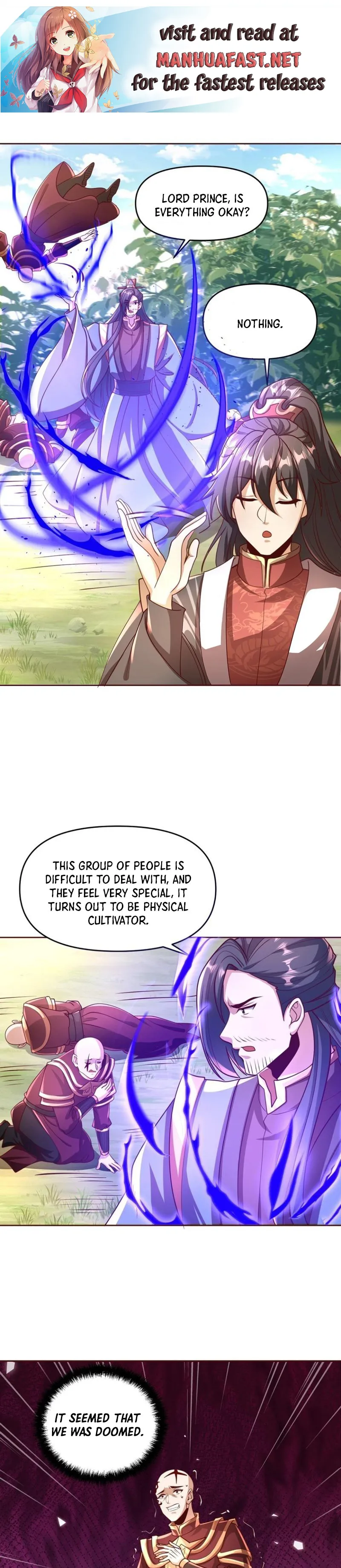It's Over! Empress’ Husband Is Actually Invincible chapter 166 page 1