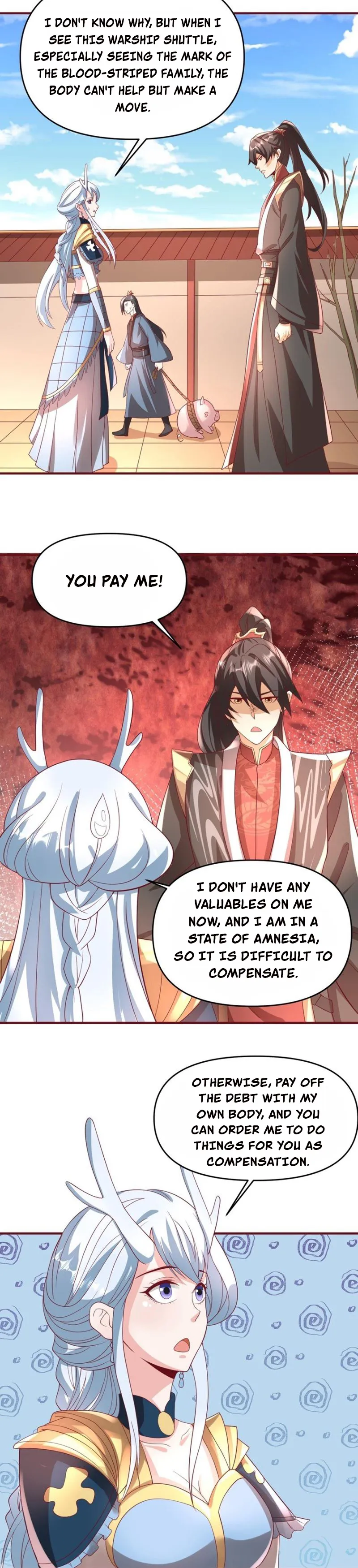 It's Over! Empress’ Husband Is Actually Invincible chapter 168 page 8