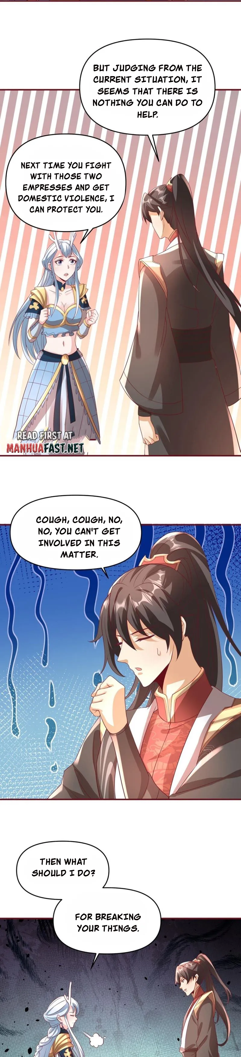 It's Over! Empress’ Husband Is Actually Invincible chapter 168 page 9