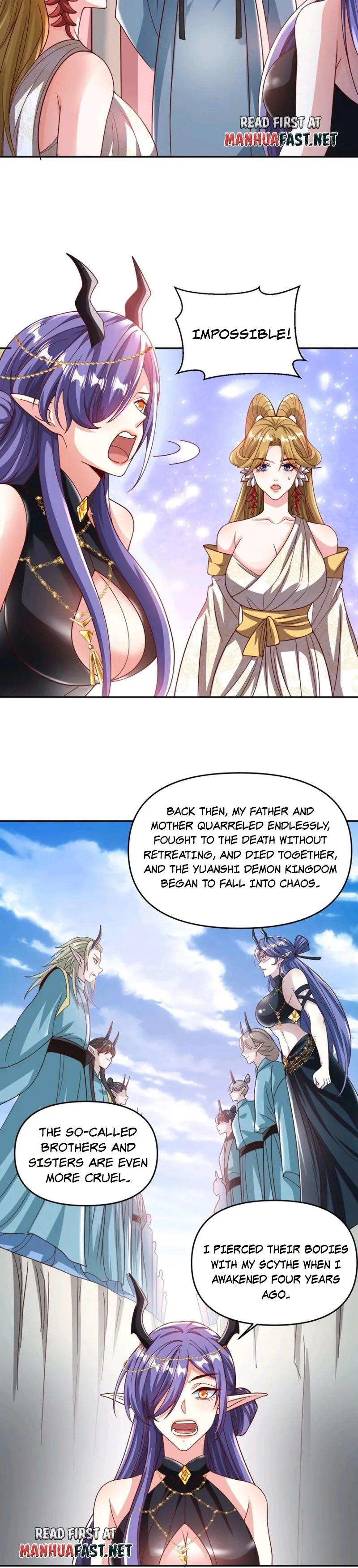 It's Over! Empress’ Husband Is Actually Invincible chapter 188 page 1