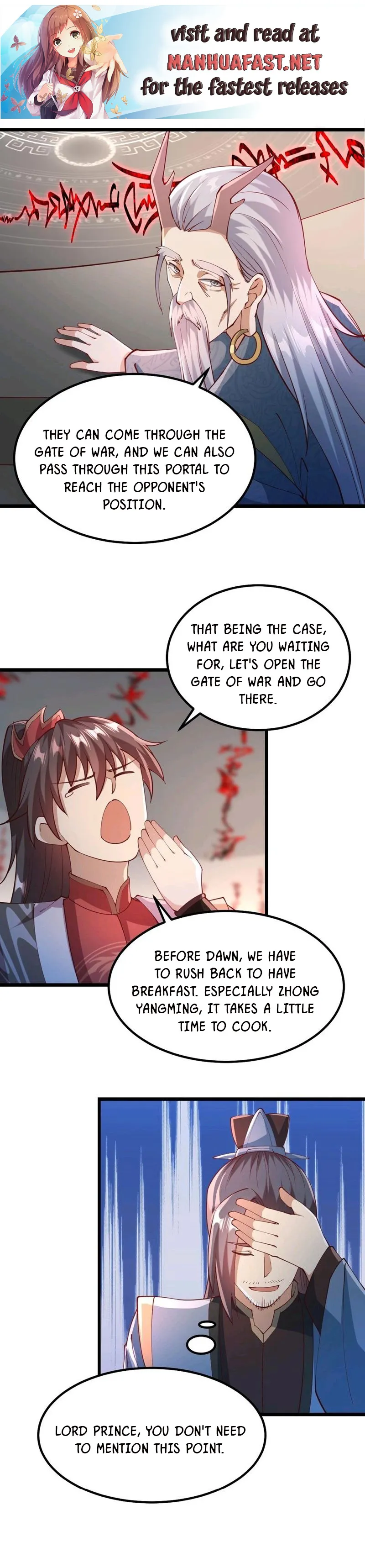 It's Over! Empress’ Husband Is Actually Invincible chapter 198 page 3