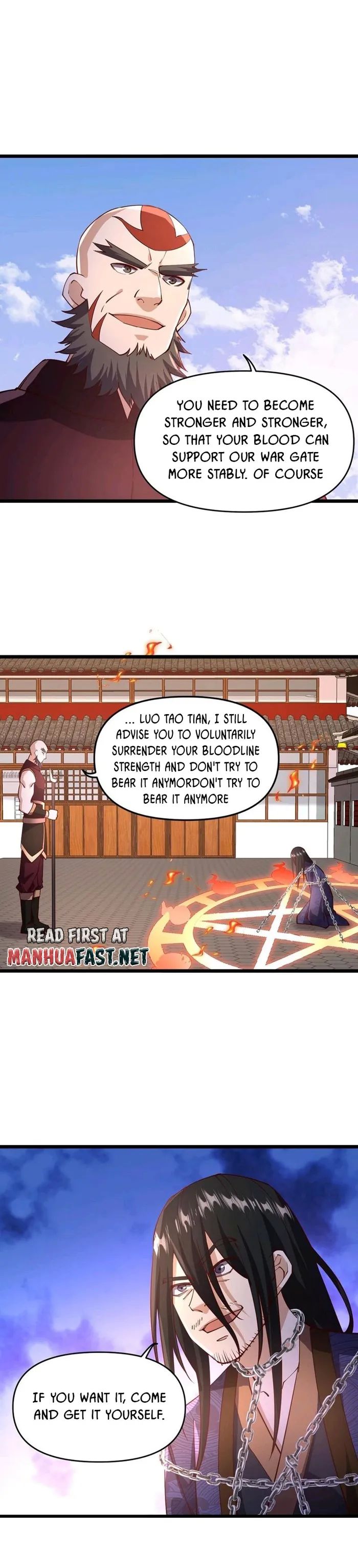 It's Over! Empress’ Husband Is Actually Invincible chapter 199 page 1