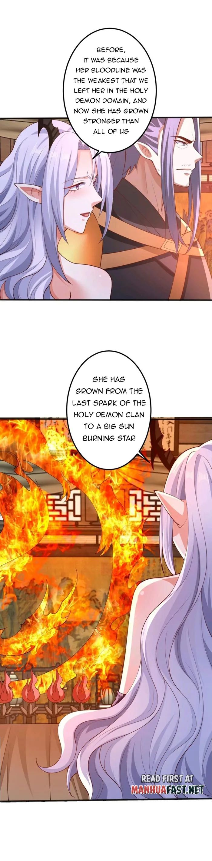 It's Over! Empress’ Husband Is Actually Invincible chapter 205 page 11