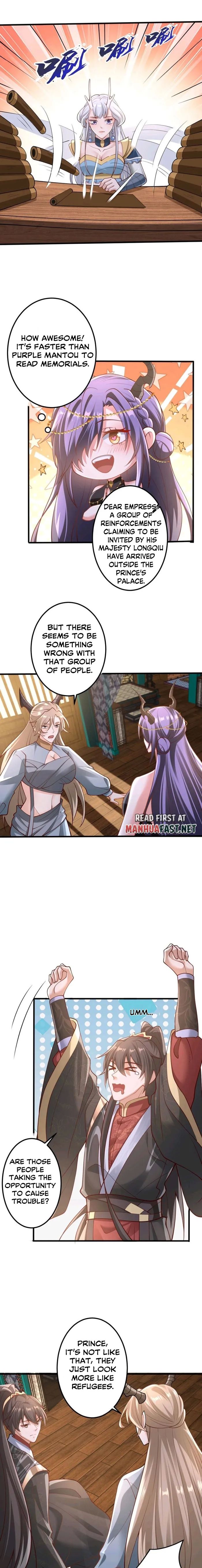 It's Over! Empress’ Husband Is Actually Invincible chapter 218 page 2