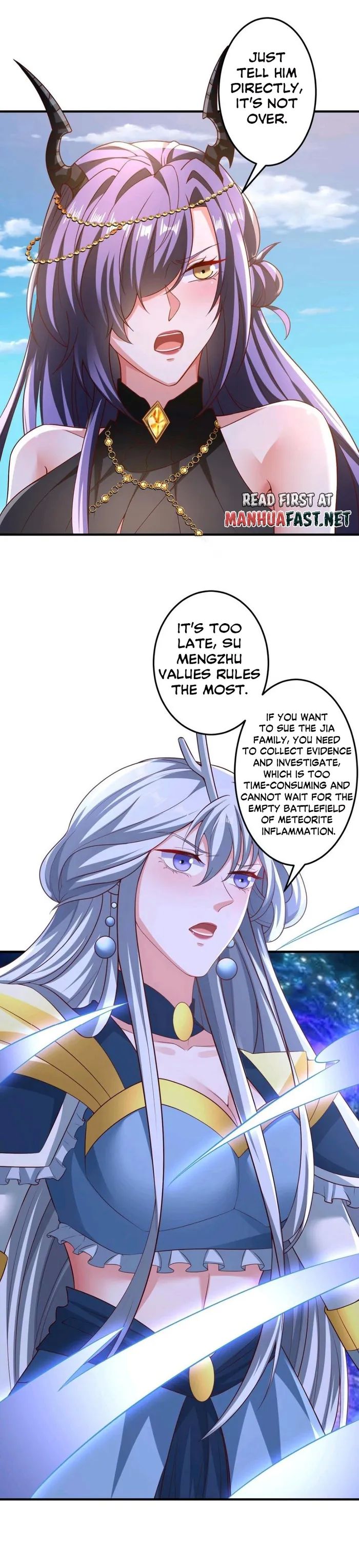 It's Over! Empress’ Husband Is Actually Invincible chapter 219 page 10