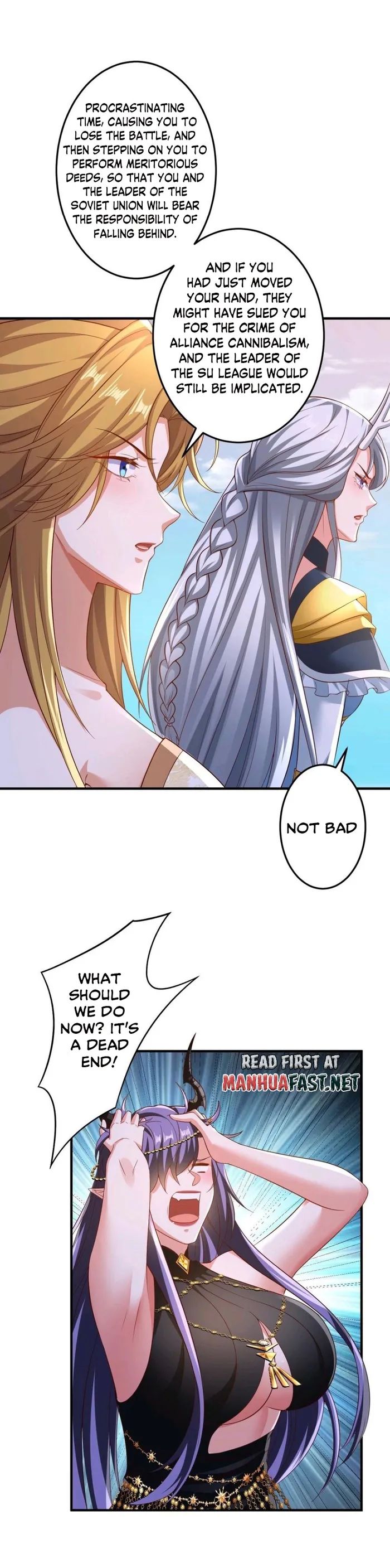 It's Over! Empress’ Husband Is Actually Invincible chapter 219 page 11