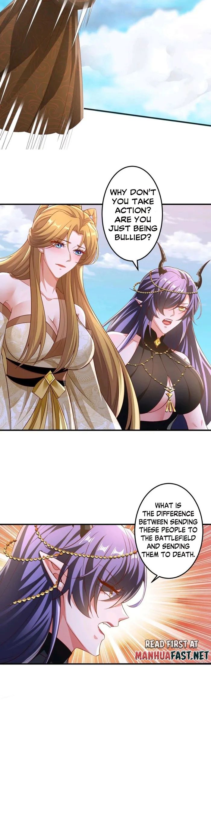 It's Over! Empress’ Husband Is Actually Invincible chapter 219 page 8