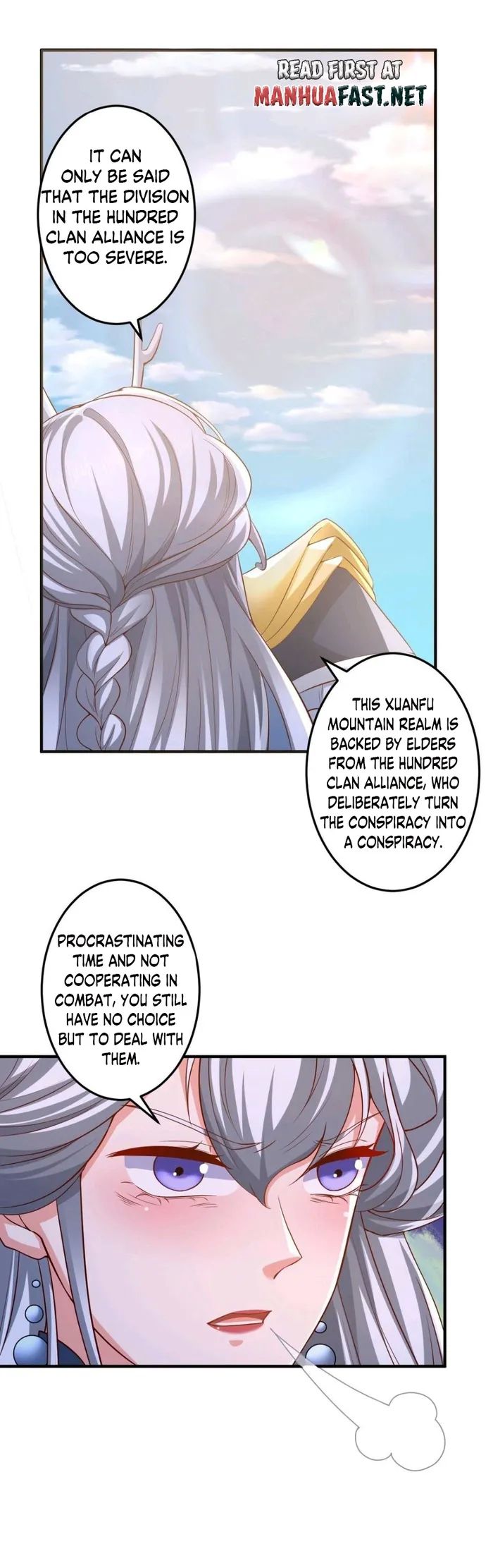 It's Over! Empress’ Husband Is Actually Invincible chapter 219 page 9