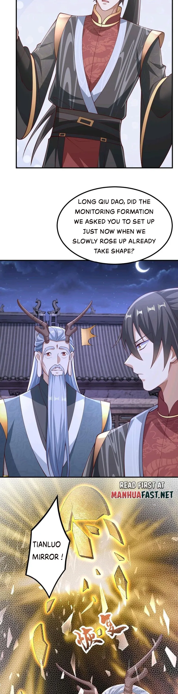 It's Over! Empress’ Husband Is Actually Invincible chapter 235 page 1