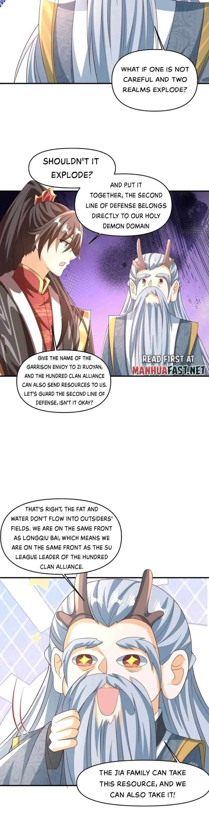 It's Over! Empress’ Husband Is Actually Invincible chapter 244 page 9