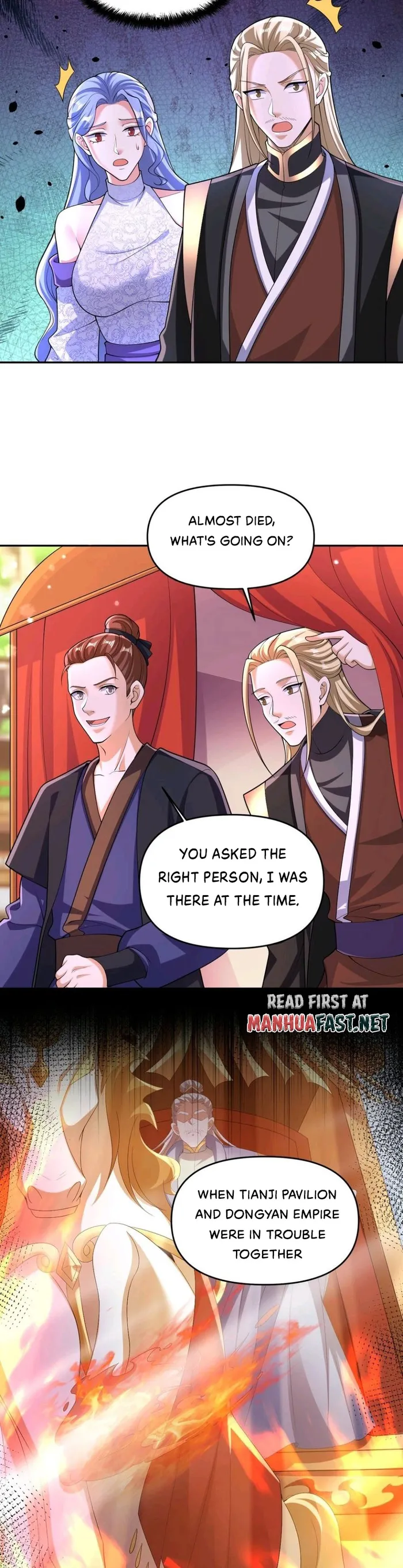 It's Over! Empress’ Husband Is Actually Invincible chapter 249 page 1