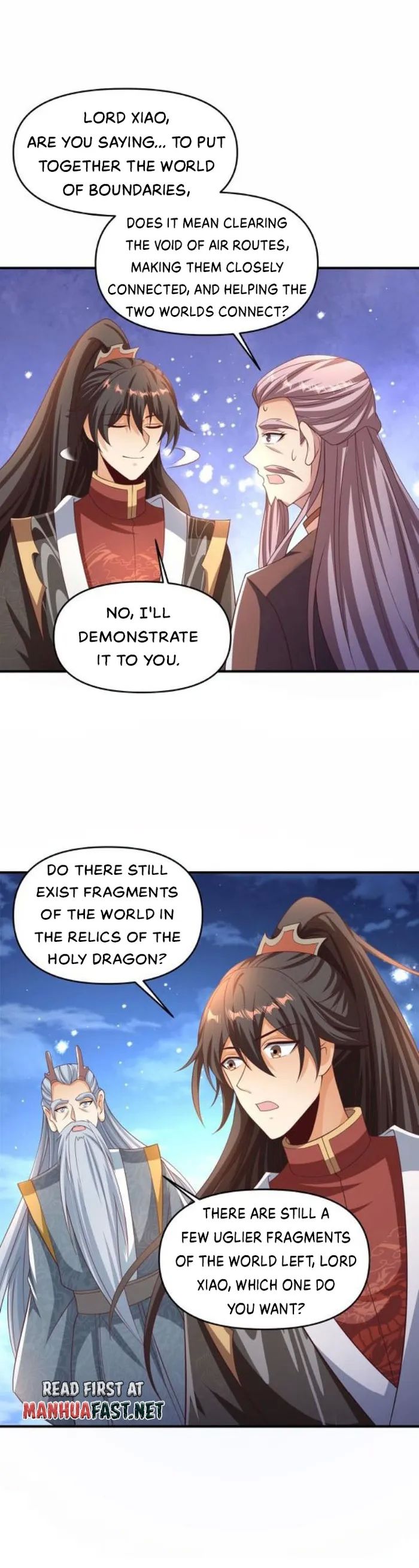 It's Over! Empress’ Husband Is Actually Invincible chapter 269 page 1