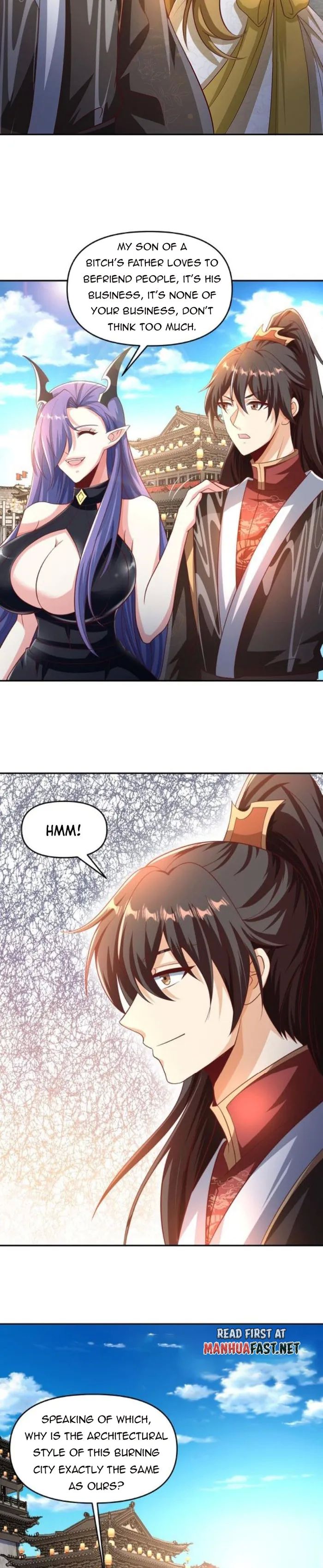 It's Over! Empress’ Husband Is Actually Invincible chapter 297 page 1
