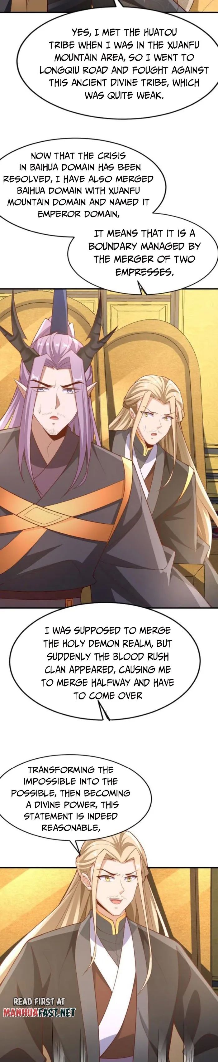 It's Over! Empress’ Husband Is Actually Invincible chapter 308 page 2