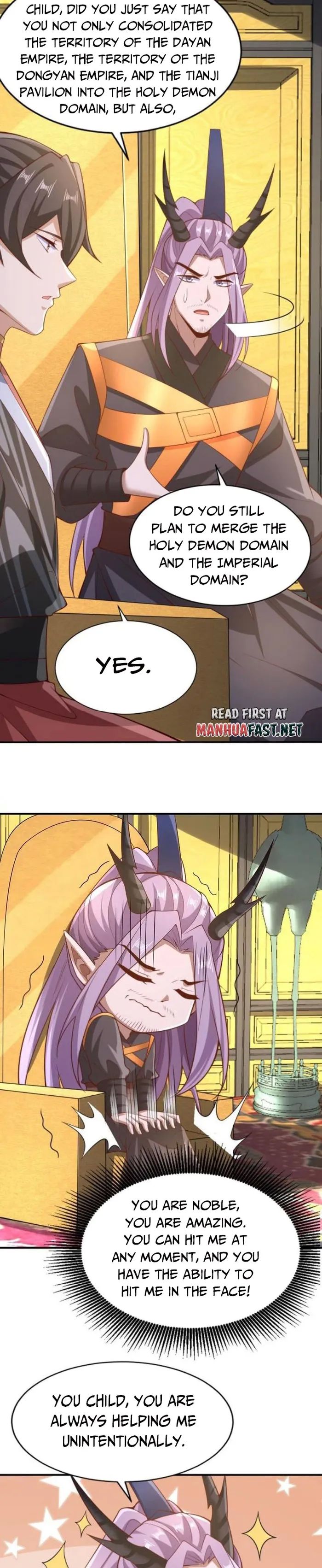 It's Over! Empress’ Husband Is Actually Invincible chapter 308 page 5