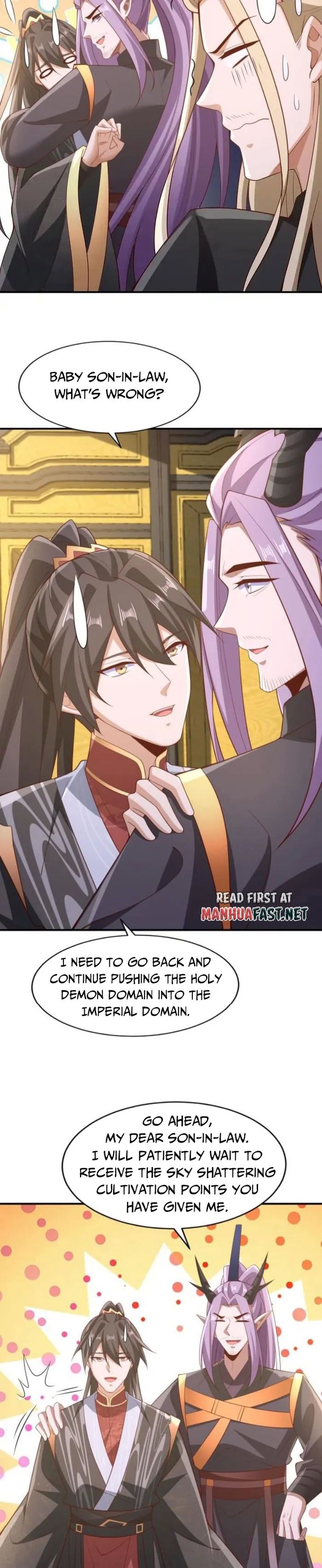 It's Over! Empress’ Husband Is Actually Invincible chapter 308 page 9