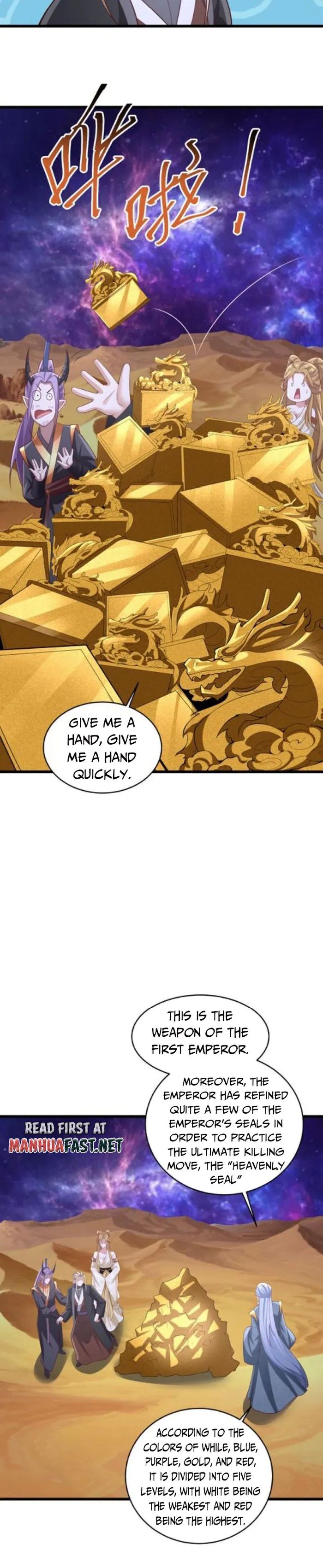 It's Over! Empress’ Husband Is Actually Invincible chapter 310 page 8