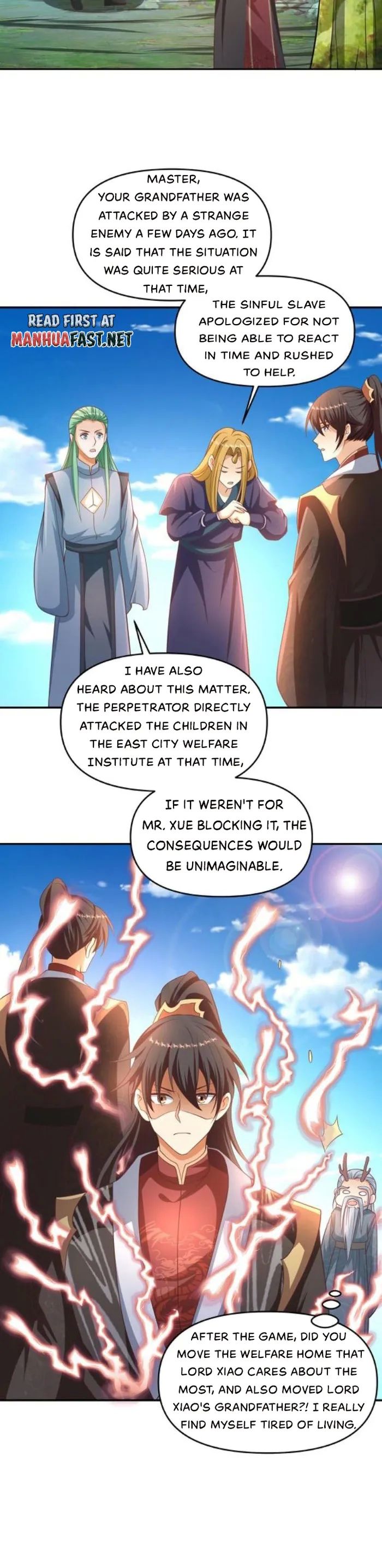 It's Over! Empress’ Husband Is Actually Invincible chapter 315 page 2