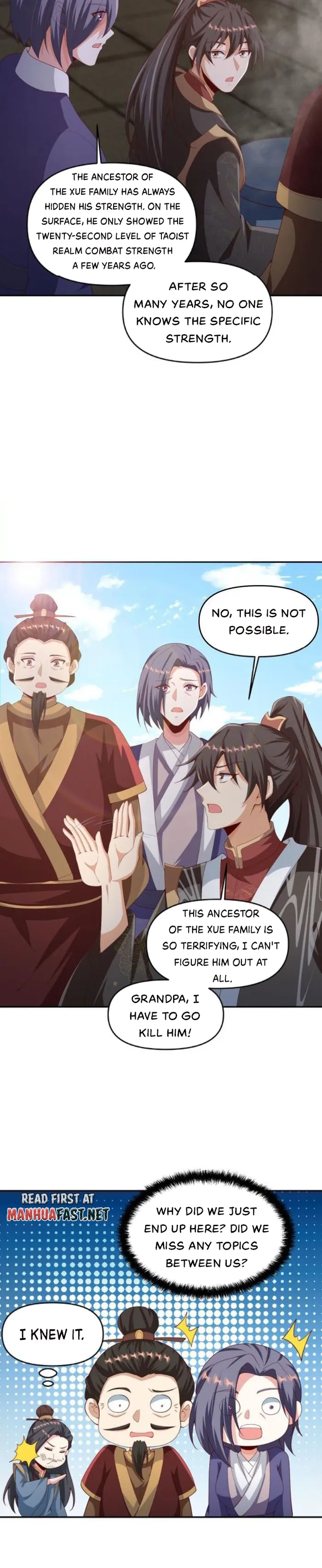 It's Over! Empress’ Husband Is Actually Invincible chapter 316 page 1