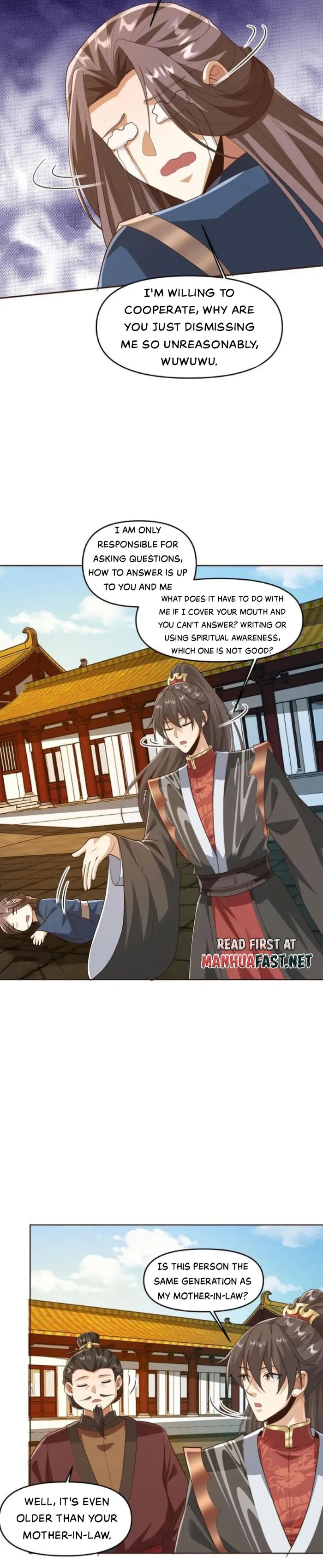 It's Over! Empress’ Husband Is Actually Invincible chapter 319 page 3