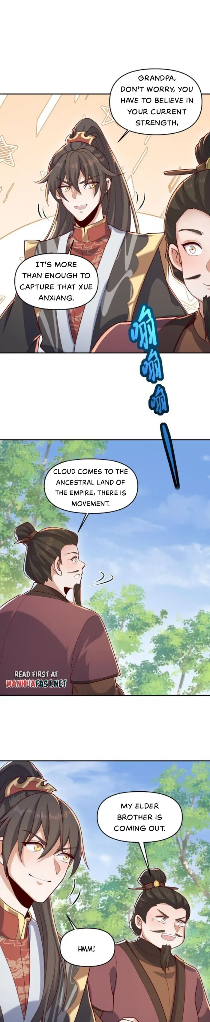 It's Over! Empress’ Husband Is Actually Invincible chapter 321 page 1