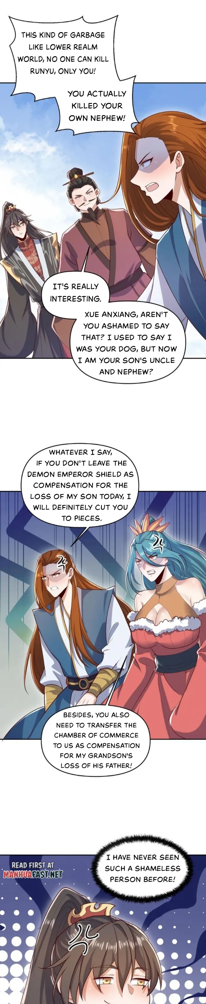 It's Over! Empress’ Husband Is Actually Invincible chapter 321 page 6