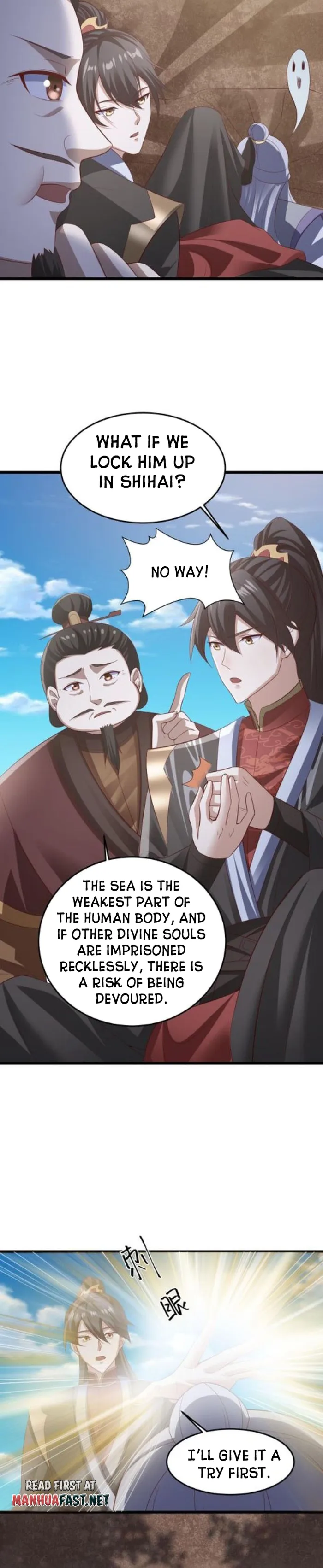 It's Over! Empress’ Husband Is Actually Invincible chapter 325 page 1