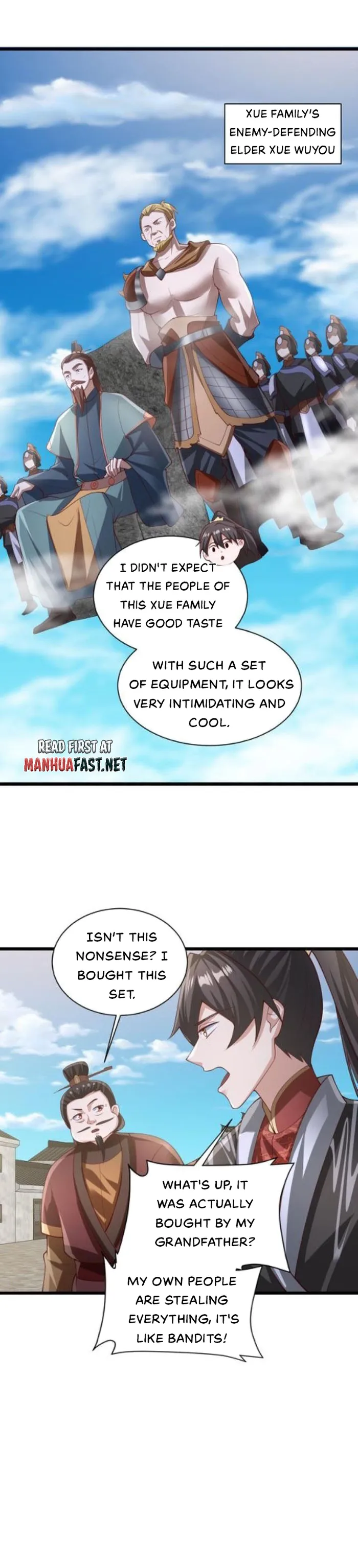 It's Over! Empress’ Husband Is Actually Invincible chapter 333 page 1