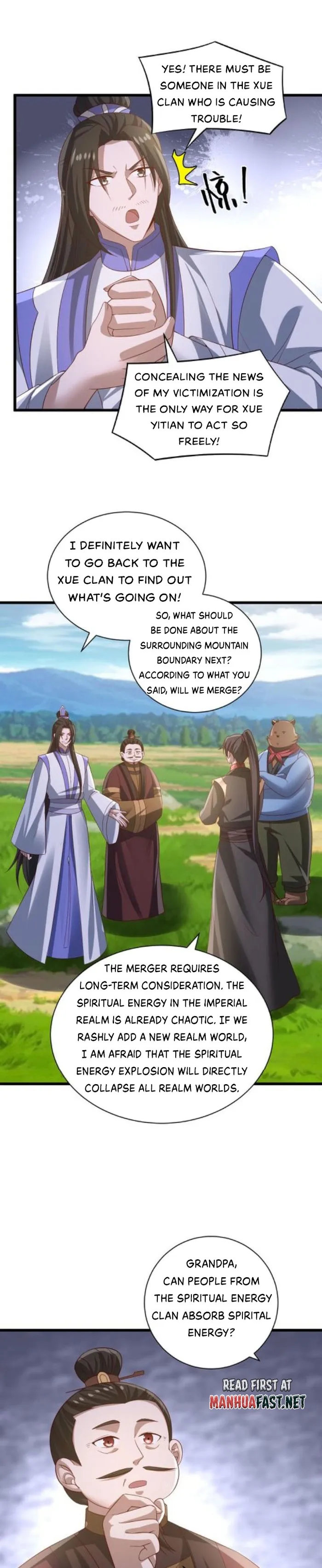 It's Over! Empress’ Husband Is Actually Invincible chapter 342 page 1