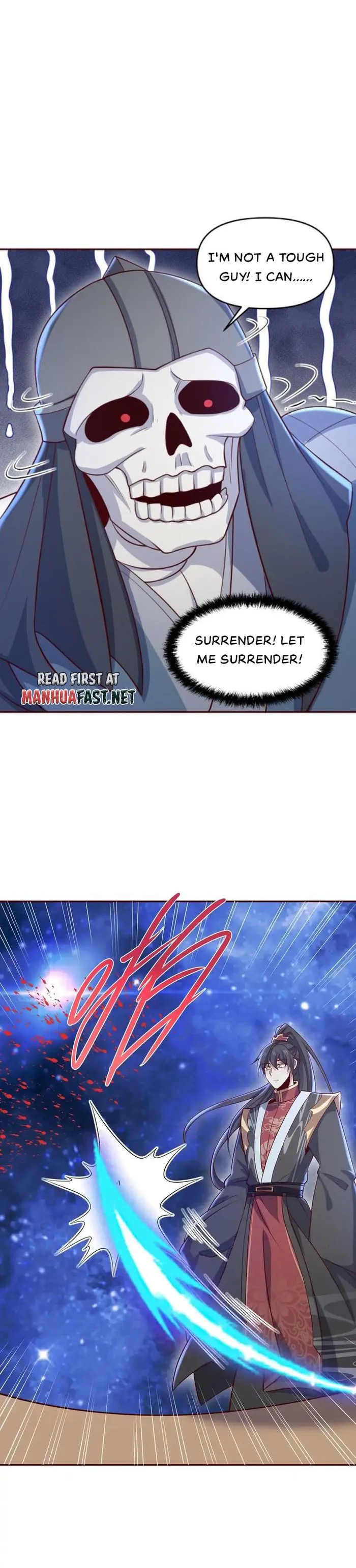 It's Over! Empress’ Husband Is Actually Invincible chapter 348 page 1