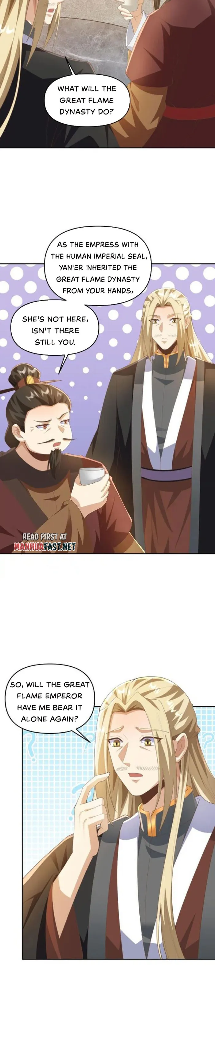 It's Over! Empress’ Husband Is Actually Invincible chapter 349 page 1