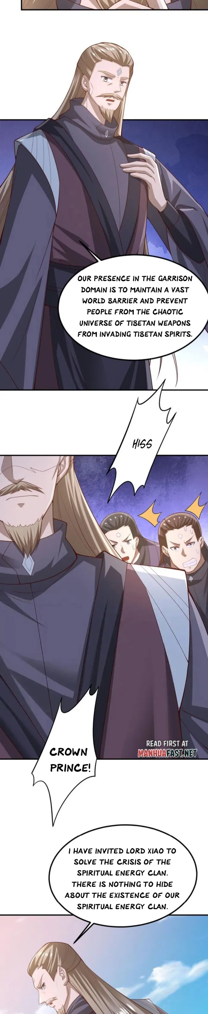 It's Over! Empress’ Husband Is Actually Invincible chapter 354 page 1