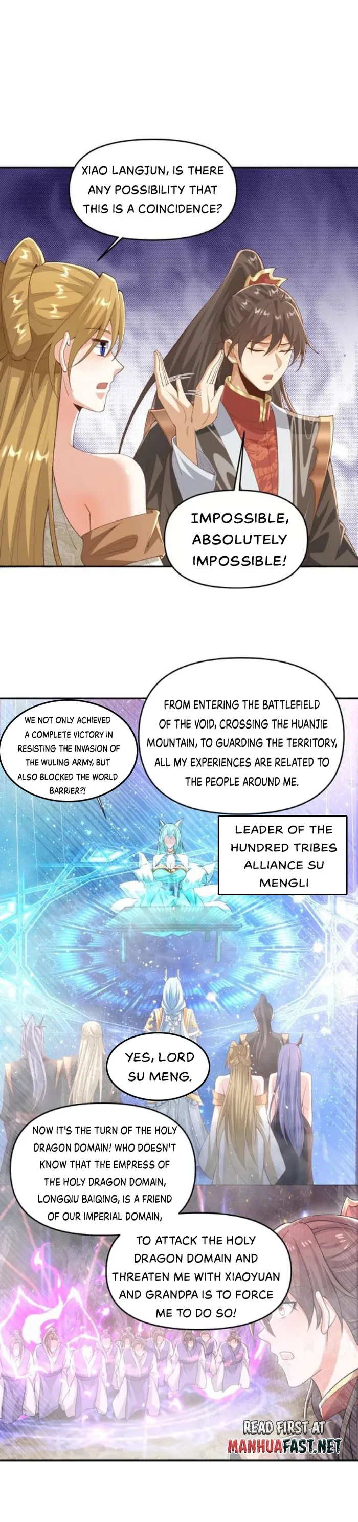 It's Over! Empress’ Husband Is Actually Invincible chapter 367 page 1