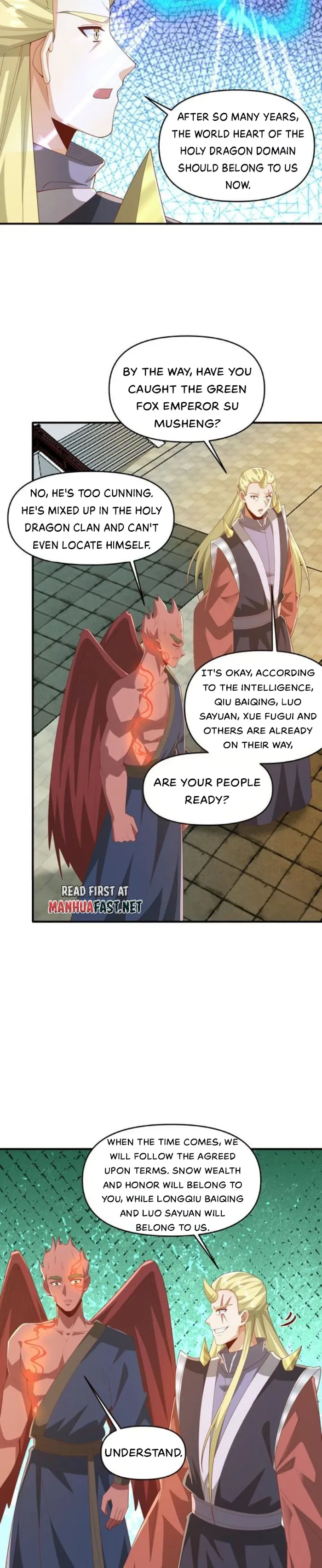 It's Over! Empress’ Husband Is Actually Invincible chapter 368 page 2