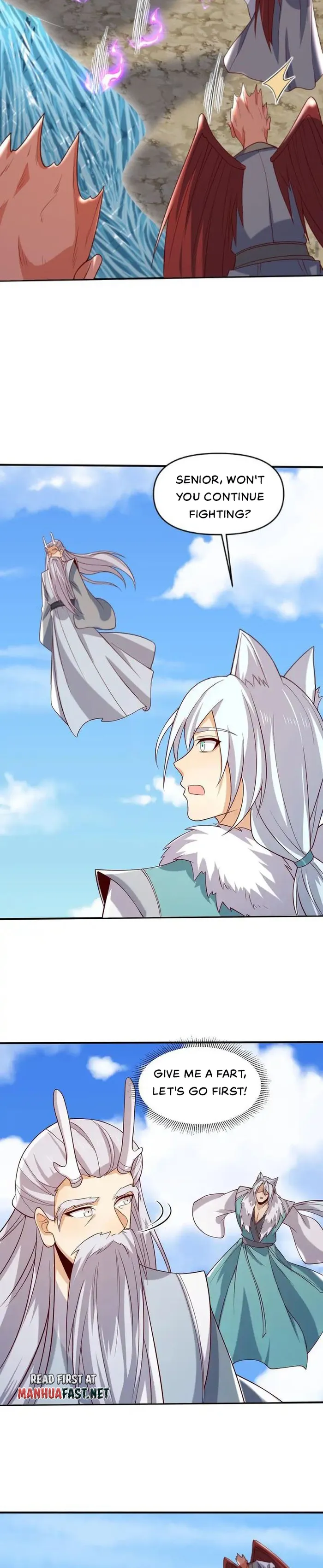 It's Over! Empress’ Husband Is Actually Invincible chapter 370 page 1