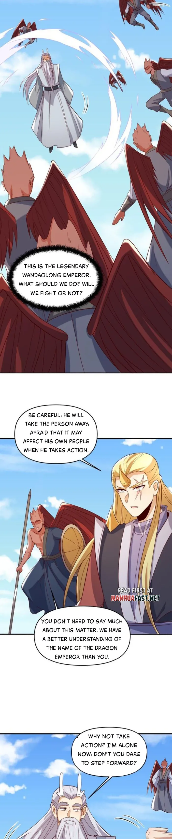 It's Over! Empress’ Husband Is Actually Invincible chapter 370 page 2