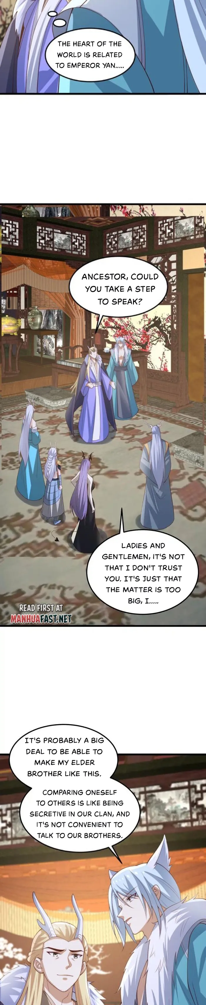 It's Over! Empress’ Husband Is Actually Invincible chapter 372 page 1