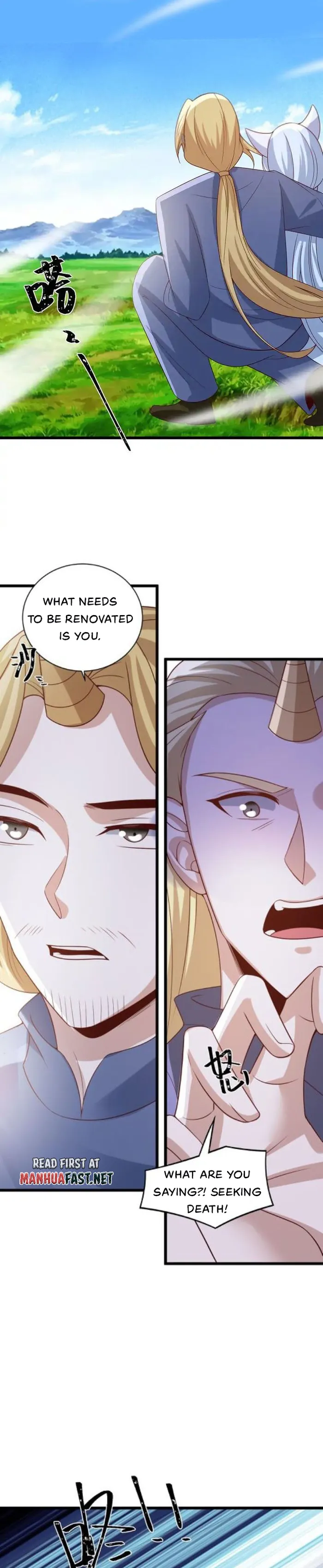 It's Over! Empress’ Husband Is Actually Invincible chapter 374 page 1