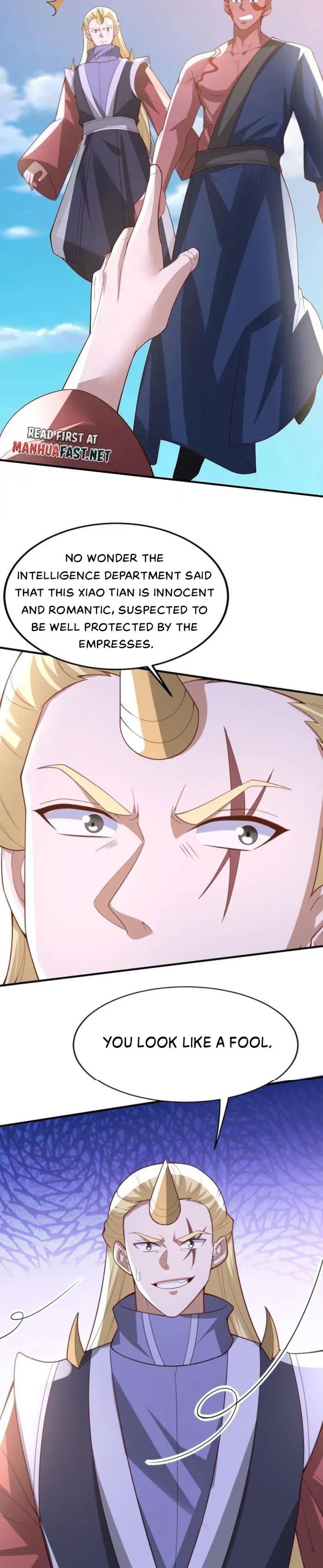 It's Over! Empress’ Husband Is Actually Invincible chapter 375 page 9