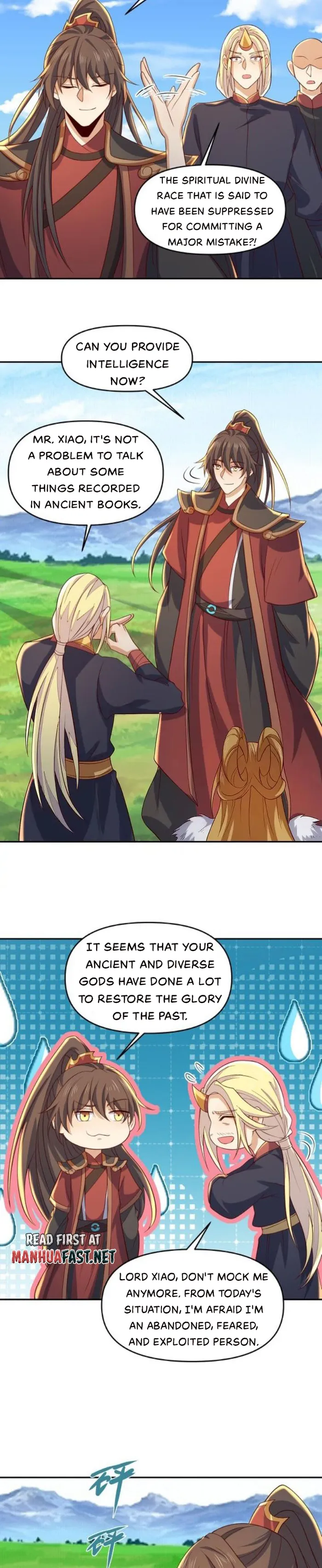 It's Over! Empress’ Husband Is Actually Invincible chapter 379 page 1