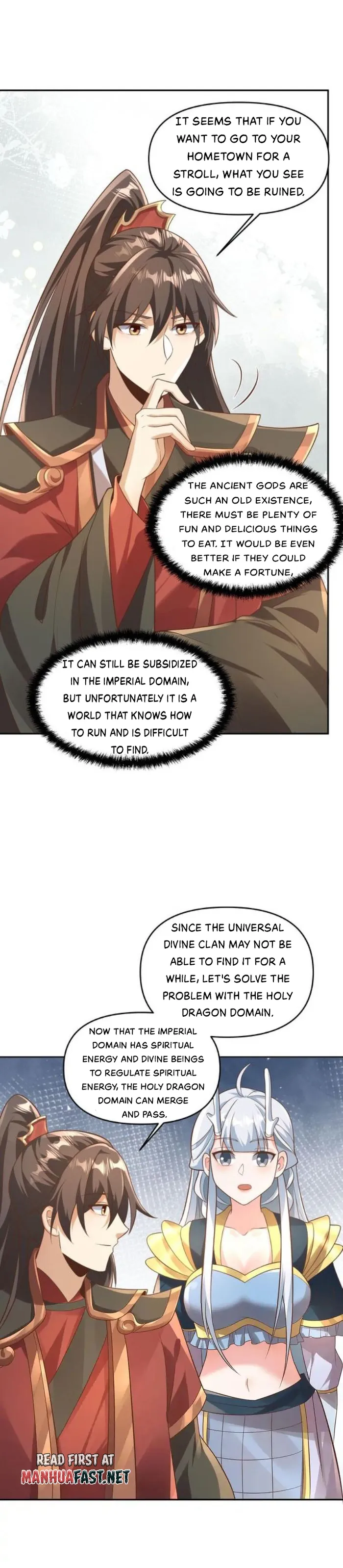 It's Over! Empress’ Husband Is Actually Invincible chapter 381 page 1