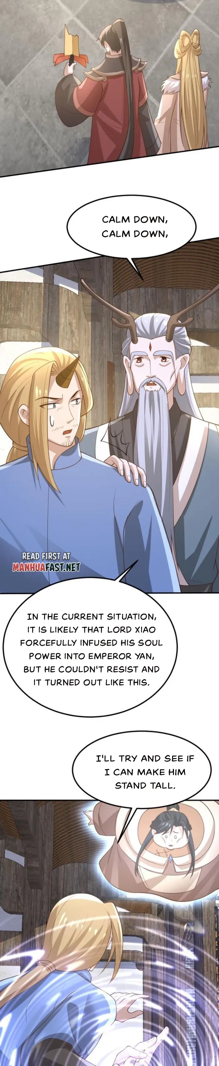 It's Over! Empress’ Husband Is Actually Invincible chapter 383 page 1